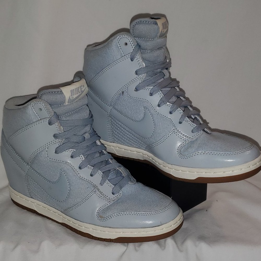 NIKE DUNK SKY HI HIDDEN WEDGE SNEAKER SIZE 7 WMNS